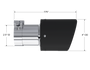 MBRP Universal Carbon Fiber Tip 4in OD / 2.5in Inlet / 7.7in L