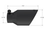 MBRP Dual Wall Angled Exhaust Tip for Universal Fit 4in OD / 2.5in Inlet - Black