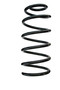 Coil Spring 39288 - front view
