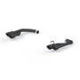 MBRP 2.5in Dual Axle Back Black w/ 4in Tips Non Active for Ford Mustang GT