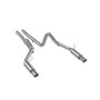 MBRP Dual Split Rear T409 Race w/ 4in Tips for Ford Shelby GT500/GT