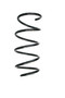 Coil Spring 06366 - front view