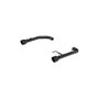 MBRP Axle Back Dual Split Rear Exit Black 2.5in for Ford Mustang EcoBoost 2.3L (Race)