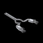 MBRP Cat Back Split Rear T304 w/ CF Quad Tips for Ford Mustang GT 5.0 Active