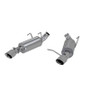 MBRP 3in Dual Muffler Axle Back Split Rear AL for Ford Mustang V6