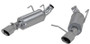MBRP 3in Dual Muffler Axle Back Split Rear AL for Ford Mustang V6