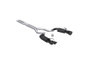 MBRP 3in Cat-Back Dual Split Rear w/ Quad Black Tips for Ford Mustang GT 5.0L