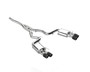 MBRP Cat-Back Exhaust for Ford Mustang 2.3L EcoBoost T304 - Quad Carbon Fiber Stainless Steel Tips