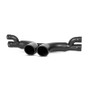 MBRP 3in Center Muffler Bypass Black w/ 4in Tips for Porsche GT3/GT3RS