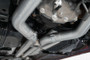 MBRP 3in Cat-Back Dual Rear T304 w/ 4in CF Quad Tips Race for Ford Mustang GT 5L