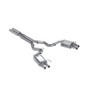 MBRP 3in Cat Back Dual Quad Split Rear T304 for Ford GT350/GT350R
