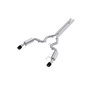 MBRP Cat-Back Dual Split Rear Exhaust for Ford Mustang GT S650 5.0L - Carbon Fiber Tips (Street)