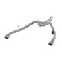 MBRP 2.5in Cat Back Dual Rear AL for Jeep Gladiator 3.6L