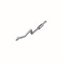 MBRP Single Rear Exit Cat Back Exhaust for Jeep Wrangler/Rubicon 3.6L V6 - Alum Exhaust