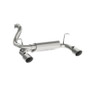 MBRP Dual Rear Axle Back AL for Jeep Wrangler JL 3.6L V6