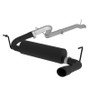 MBRP Cat Back Single Rear Black for Jeep Wrangler/Rubicon 3.6L