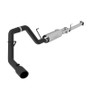 MBRP 3in Cat-Back Single Side AL Black for Toyota Tundra 5.7L EC/CC-SB