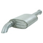 MBRP Cat Back Single Off-Road Turn Down AL for Jeep Wrangler TJ 2.5L/4.0L