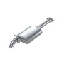 MBRP Cat Back Single Off-Road Turn Down T409 for Jeep Wrangler TJ 2.5L/4.0L