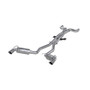 MBRP Dual Cat Back Round Tips for Chev Camaro V8 6.2L 6 Speed