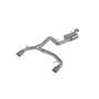 MBRP Catback Exhaust for Ford Bronco 2.3/2.7L EcoBoost 2/4-Dr - Dual Split Rear Black Aluminum