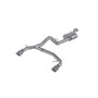 MBRP Cat Back Dual Split Rear Exit 3in Aluminized for Ford Bronco 2.3L/2.7L EcoBoost