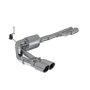 MBRP Pre-Axle Dual Side Exit 3in AL 4in Tip for Chevy Silverado 1500 4.5L/5.3L