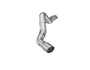MBRP Armor Lite DPF Back Exhaust for Chevrolet Silverado 2500HD 6.6L - AL Steel Single Side Exit