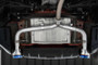 MBRP Cat Back Dual Split Rear Exit 2.5in T304 Burnt Tips for Subaru BRZ/Toyota GR86