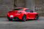 MBRP Cat Back Dual Split Rear Exit 2.5in T304 Burnt Tips for Subaru BRZ/Toyota GR86