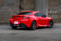 MBRP Cat Back Dual Split Rear Exit 2.5in T304 Burnt Tips for Subaru BRZ/Toyota GR86