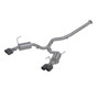 MBRP Cat Back Dual Split Rear Exit 3in T304 CF Tips for Subaru WRX 2.0L/STI 2.5L