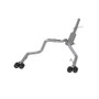 MBRP Cat Back Exhaust for Chevrolet Silverado 1500 5.3L - 3in with 2.5in OD Carbon Fiber Tips T304