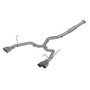MBRP Cat Back for Subaru WRX/STI 3in Dual Split Rear 2015-19 w/ 3.5in Tips - T304 (Race)