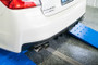 MBRP Cat Back Dual Split Rear Exit 2.5in T304 CF Tips for Subaru WRX 2.0L/STI 2.5L