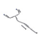 MBRP Cat Back for Honda Civic SI 3in 22-24 T304 Dual Split Rear w/ Burnt End Tips