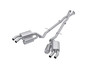 MBRP Cat Back Dual Rear Exit for Kia Stinger 3.3L RWD/AWD - 2.5in Exhaust without Tips