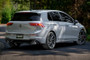 MBRP Cat-Back for VW Golf GTI MK8 3in Dual Split Rear w/ Carbon Fiber Tips - T304