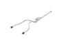 MBRP Cat Back Dual Rear Exit 3in CF Tips for RAM 1500 3.0L Pro Series