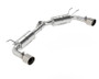 MBRP Axle-Back Dual Rear Exit for Mazda 3 Hatchback - T304SS Street Profile