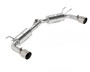 MBRP Axle-Back Dual Rear Exit for Mazda 3 Hatchback - T304SS Street Profile