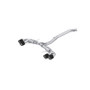 MBRP Cat Back Exhaust for Nissan GTR 3.8L - Dual Split Rear Quad Carbon Fiber Tips T304 Stainless Steel
