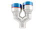 MBRP Burnt End Tip for Pass Side 2.5in ID Dual 4in OD Out 9.55in Length - Stainless Steel