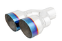 MBRP Burnt End Tip for Pass Side 2.5in ID Dual 4in OD Out 9.55in Length - Stainless Steel