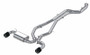 MBRP Catback for Toyota Supra 3.0L 3in Dual Rear Carbon Fiber Tips - T304