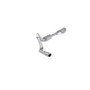 MBRP Cat Back for GM 1500 Silverado/Sierra 2.7L 19-24 Aluminized Steel 3in Single Side 4in Tip
