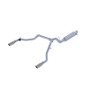 MBRP Cat Back Exhaust for Ford Ranger 2.3L - T304 Dual Split Rear Outlet 4in OD Tips