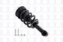 Suspension Strut and Coil Spring Assembly 2345815 - top view