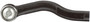 Steering Tie Rod End TA1697 - bottom view