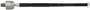 Steering Tie Rod End TA2000 - top view